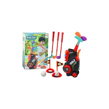 Lean Mini Golf Set For Children Trolley On Wheels