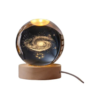 Vaikiškas naktinis 3D šviestuvas Milky Way