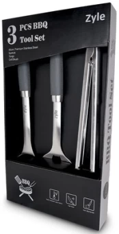 Grilio įrankių rinkinys Zyle BBQ Tool Set ZY100SET kaina