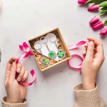 3 Vnt Keychains Lucky Keychains Sėkmės Žaves