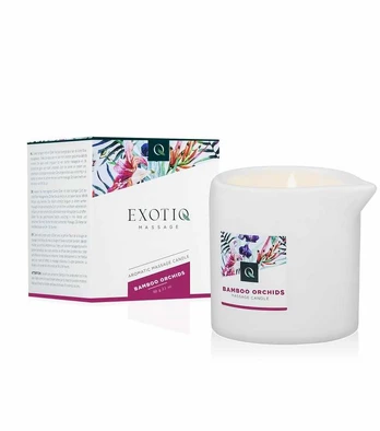 Exotiq Massage Candle Bamboo Orchid 60g - Aromatic Relaxation Formula