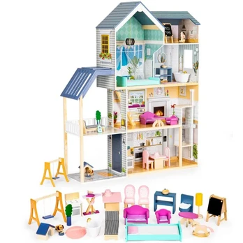 Lėlių namas' MAYA rezidencija' 28 el. Ecotoys