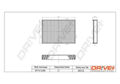 Dr!ve+ DP1110.12.0409 Filtras, salono oras