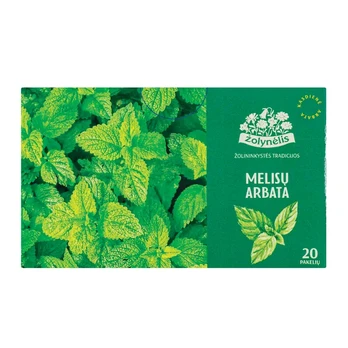 Žolelių arbata MELISŲ LAPAI, 20 x 1,5 g