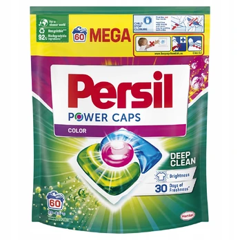 Skalbimo kapsulės PERSIL POWER Color, 60 skalbimai