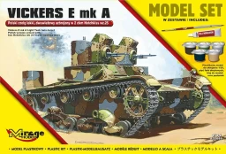 Mirage Plastikinis modelis Polish Light Two-Boret Tank kaina