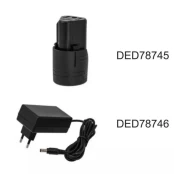 „Dedra“ akumuliatorius 1,5 Ah 12 V iki DED7874 (DED78745) kaina