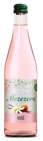 Bezalkoholisks dzirkstošs dzēriens Rose, MEŽEZERS, 0.5L