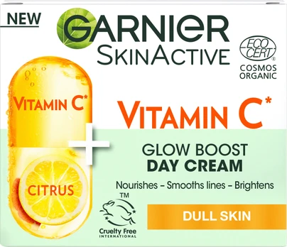 Garnier - Skin Active Vitamin C Glow Boost Day Cream - 50ml