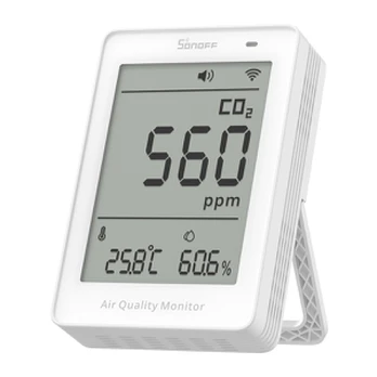 Sonoff AirGuard CO2 Wifi temperatūros drėgmės ir CO2 sensorius, palaiko Matter