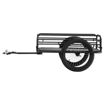 Dviračio priekaba kroviniui, 125 kg talpa