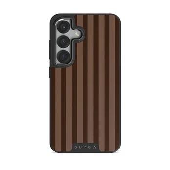 Dark Roast - Samsung Galaxy S25 Case, Elite Dark (Magnetic) / Gunmetal