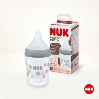 NUK buteliukas PP 150ml PM SIL SM BAWEL10743092 1/6