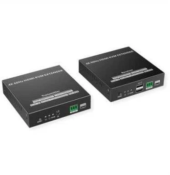 VALUE KVM ilgintuvas per kat. 6/6A, HDMI, 4K@60Hz, maks. 120 m