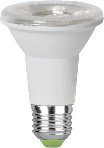 7W LED lemputė, balta, E27, 4000K