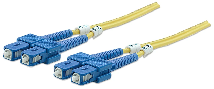 INTELLINET LWL Anschlusskabel SC/SC 5m Singlemode OS2 gelb
