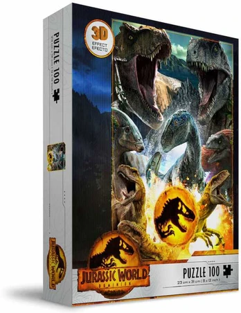 Sd Toys Jurassic World Dinosaurs 3D puzzle 100pcs