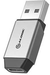 Adapteris USB Alogic ULACMN-SGR USB-A - USB-C Sidabrinė (ULACMN-SGR)