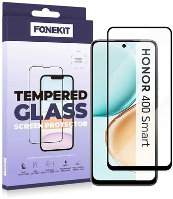 FoneKit Full Cover panssarilasi, Honor 400 Smart