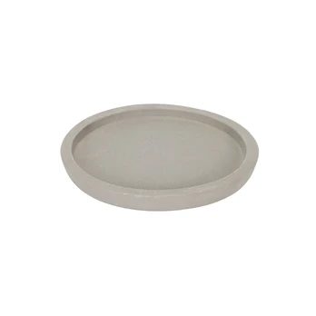 Vazono lėkštė Domoletti PT.6700.026.PC, pilka, 26 cm