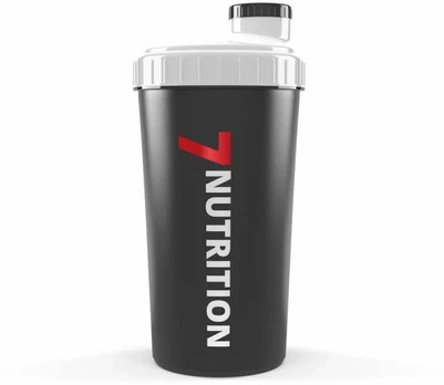 7 Nutrition Shaker 0.7 l juoda