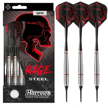 HARROWS RAGE, 20g Soft Tip smiginio strėlytės