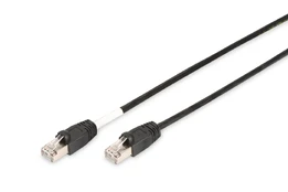DIGITUS Patchkabel Cat6 S/FTP 2xRJ45 10.0m juodas Outdoor kaina
