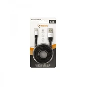 Sbox Technology Sbox USB->Micro USB M/M 1.5m USB-MICRO-2,4A kaina