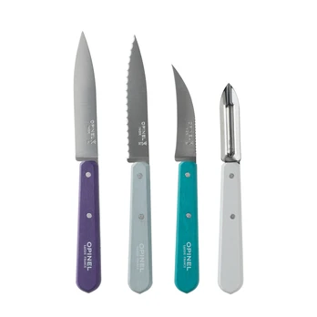 Opinel Essentials Art Deco Virtuvinių peilių rinkinys