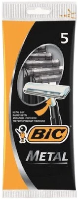 Skustuvas Bic Metal Metal, 5 vnt kaina