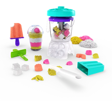 KINETIC SAND Rinkinys „Glotnučiai“