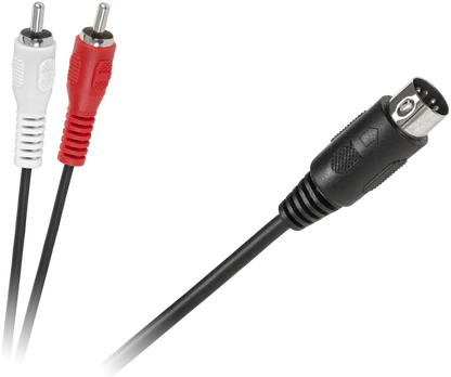 LP Inne Kabelis DIN-2 x RCA 1,2m