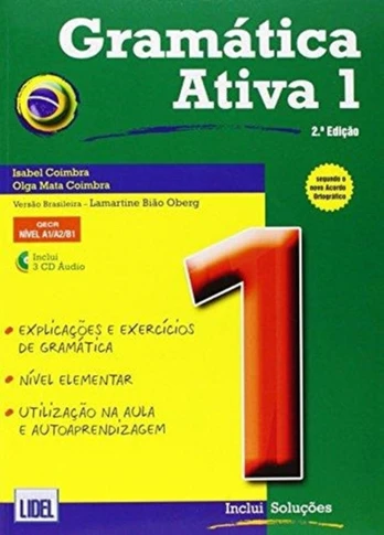 Gramatica Ativa 1 - Brazilian Portuguese course - with audio download, A1/A2/B1
