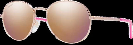Smith Prep rose auksinis polarized bronze akiniai