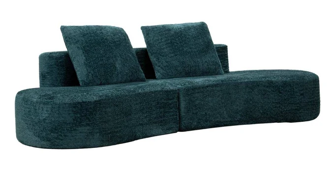 Sofa Island, 238 × 78 × 92 cm