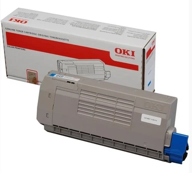 Tonerių kasetė Oki 44318607, mėlyna