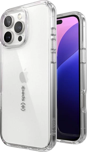 Speck Gemshell – dėklas, skirtas iPhone 16 Pro Max (skaidrus)
