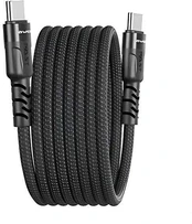 AWEI kabelis CL-166T USB-C na USB-C magnetyczny juoda/juodas kaina