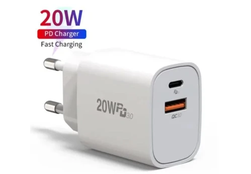 Adapteris telefono krovikliai pakrovėjas telefonams 20W