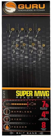 Surišti kabliukai GURU SMWG Bait Bands