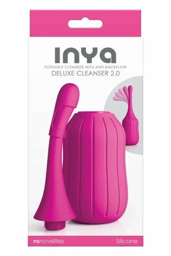 INYA Deluxe Cleanser 2.0 Pink - Adjustable Hygiene System, 250 ml
