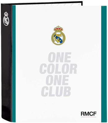 Safta Real Madrid 26/27 A4 cardboard 4 rings binder