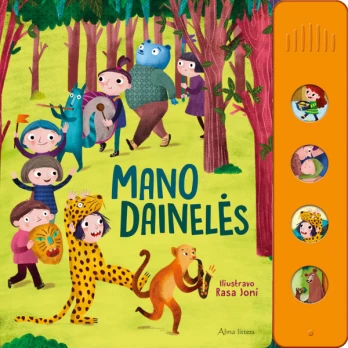 KNYGA Mano dainelės