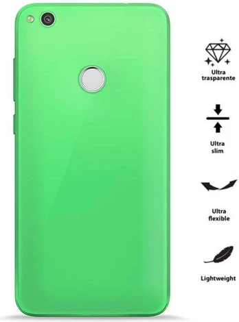 „Puro Dėklas 0.3 Nude P8 Lite“ (2017 m.) / „Honor 8 Lite fluo Green“