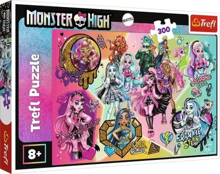 Puzzle 300 pieces Zombie on top Monster High