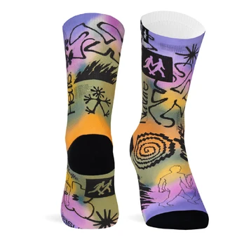 Pacific HIKE GREEN kojinės | Multicolor, S/M