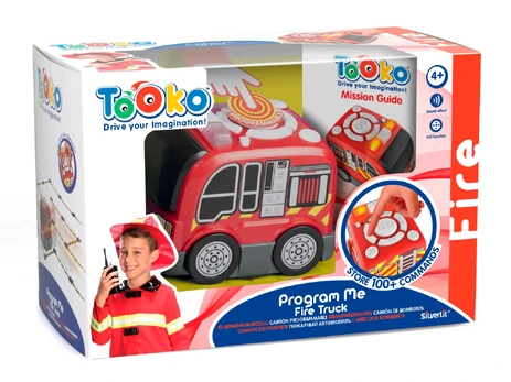 SILVERLIT TOOKO programuojamas gaisrinės automobilis, SI 81470