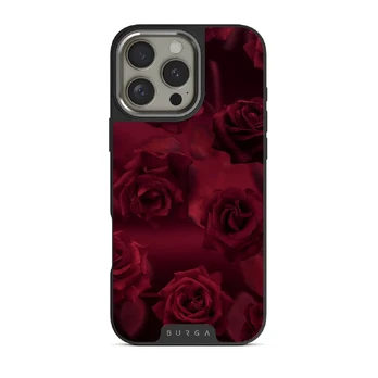 Femme Fatale - iPhone 16 Pro Case, Elite Dark (MagSafe) / Silver