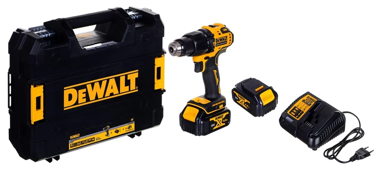 Akumuliatorinis smūginis gręžtuvas-suktuvas Dewalt DCD709M2T, 4000 mAh