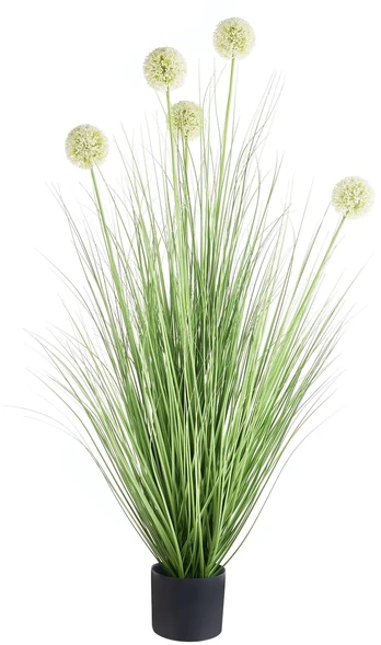Beliani Dirbtinis augalas SNOWBALL BUSH 125 cm Žalias